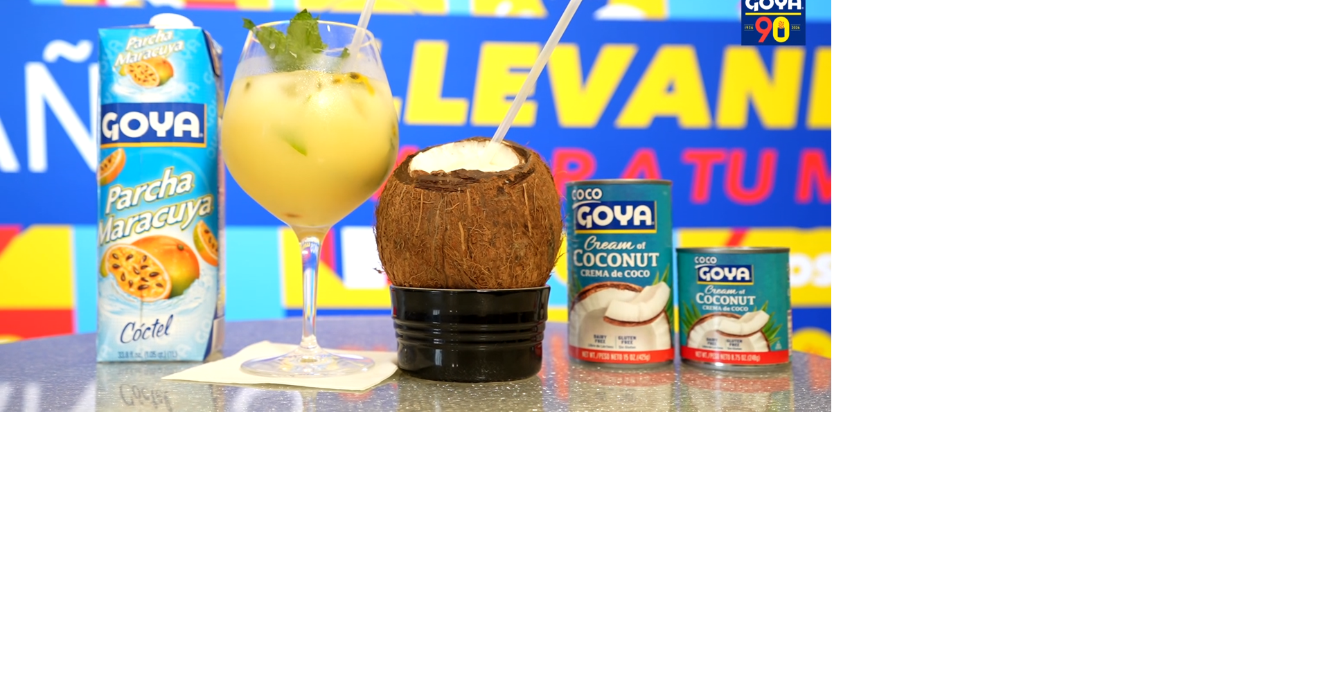 Conquista la Cocina: Parcha Colada y Mojito Virgen de Coco y Parcha ...