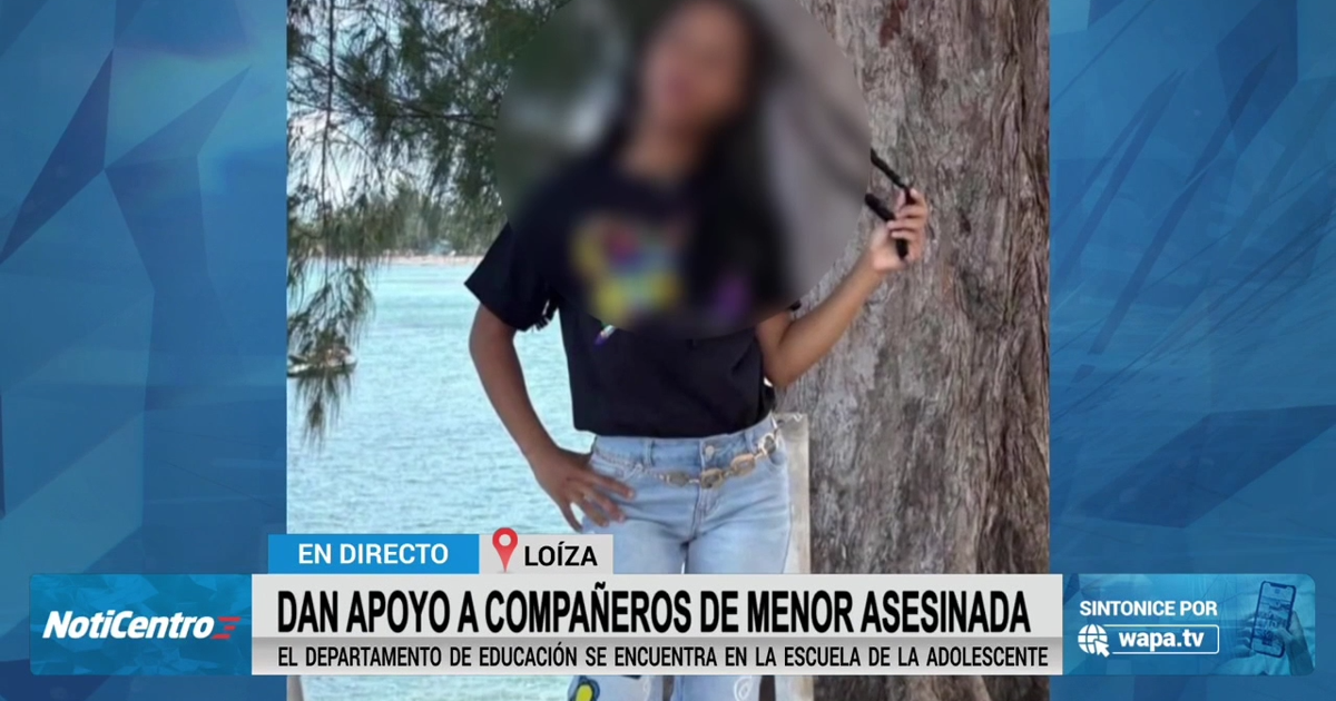 Educación brinda apoyo a comunidad escolar a la que pertenecía menor asesinada en Loíza