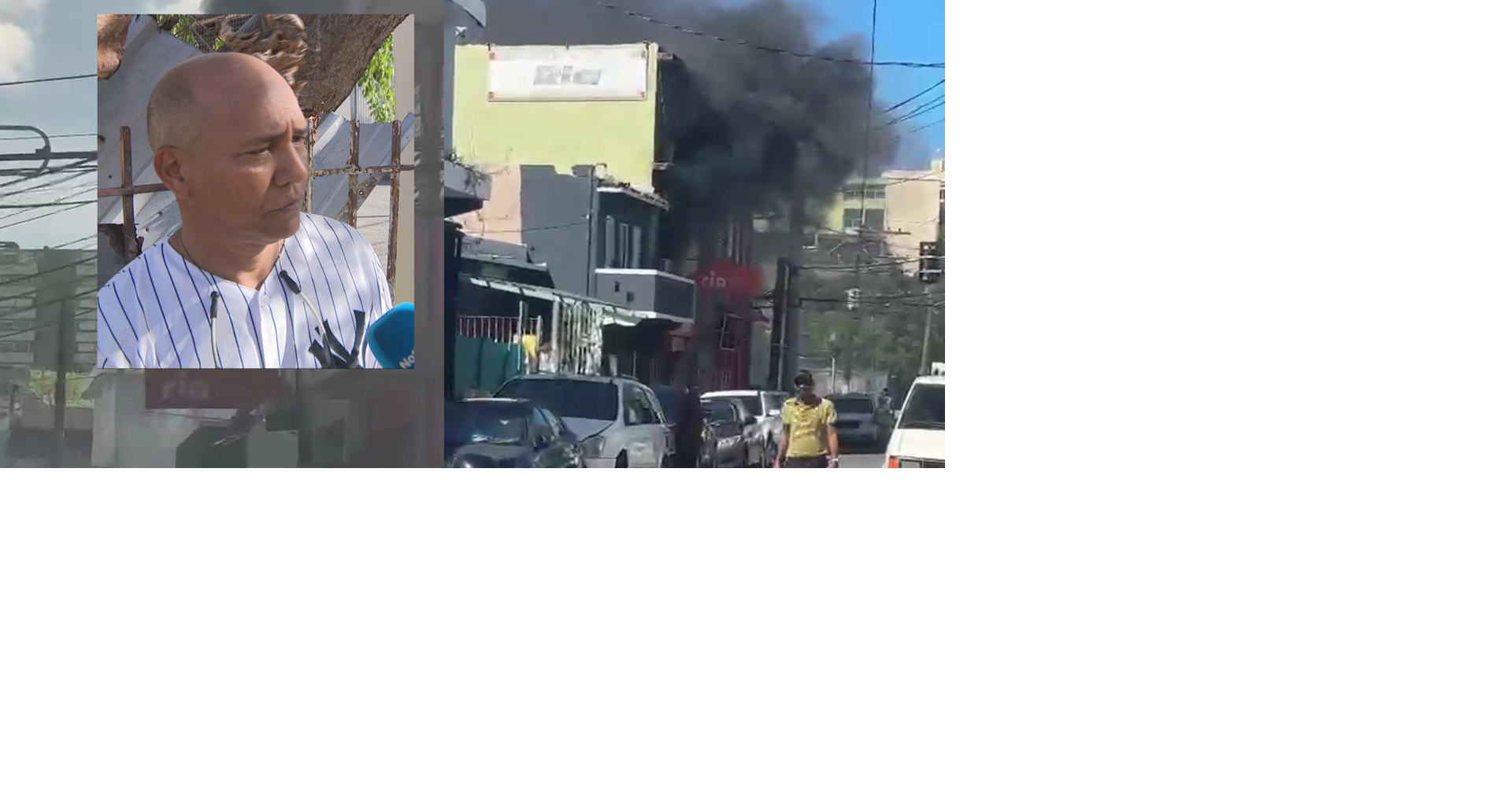 Incendio destruye vivienda en Santurce; dueño se salvó por salir momentos antes
