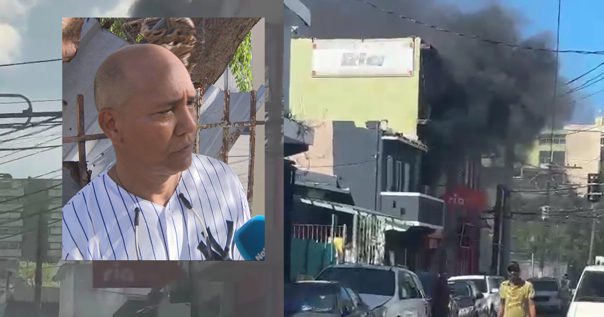 Incendio destruye vivienda en Santurce; dueño se salvó por salir momentos antes