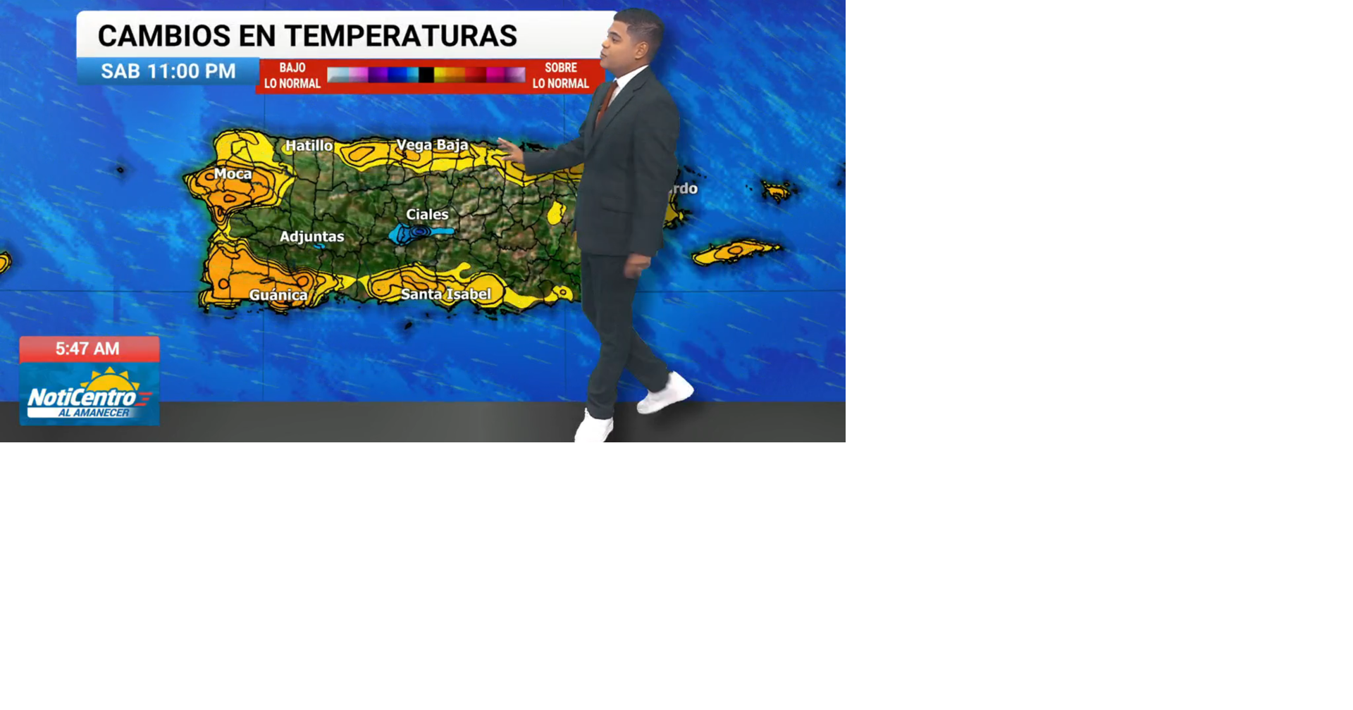 Fin de semana caluroso con lluvias vespertinas y aumento de oleaje en Puerto Rico