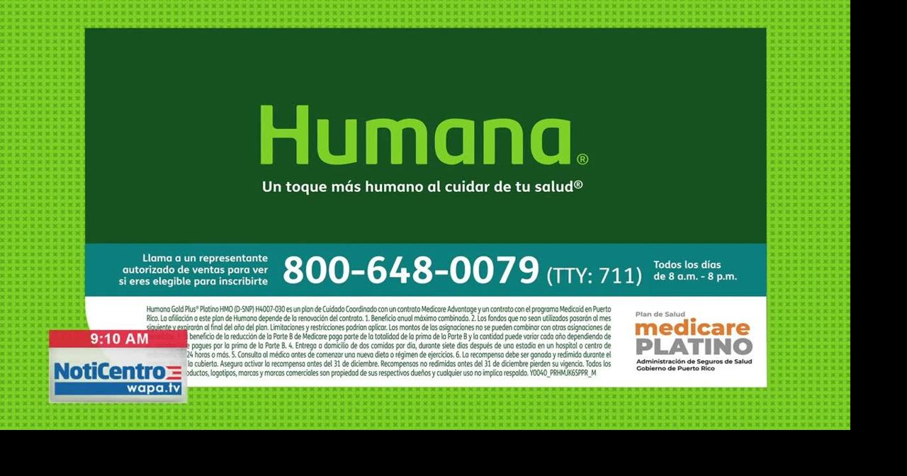Humana Gold Plus 030 Negocios wapa.tv