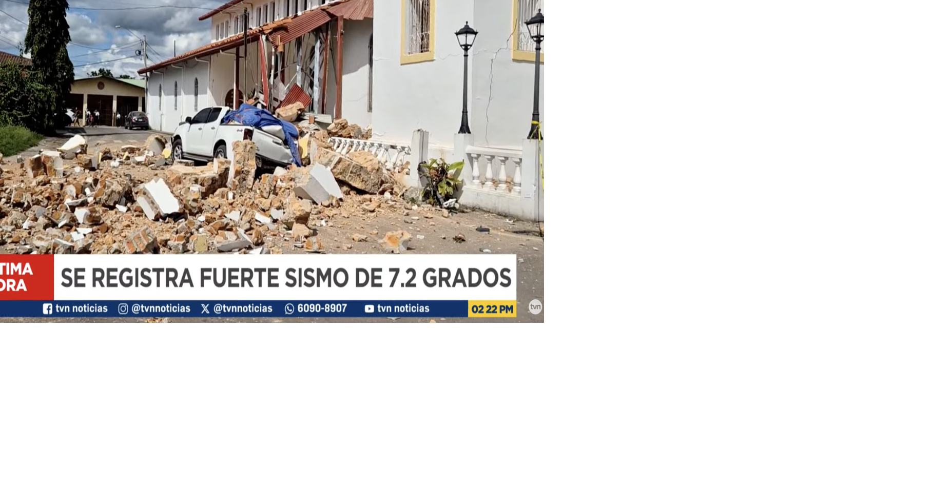 EN VIVO: Imágenes en directo desde Panamá tras fuerte terremoto ...