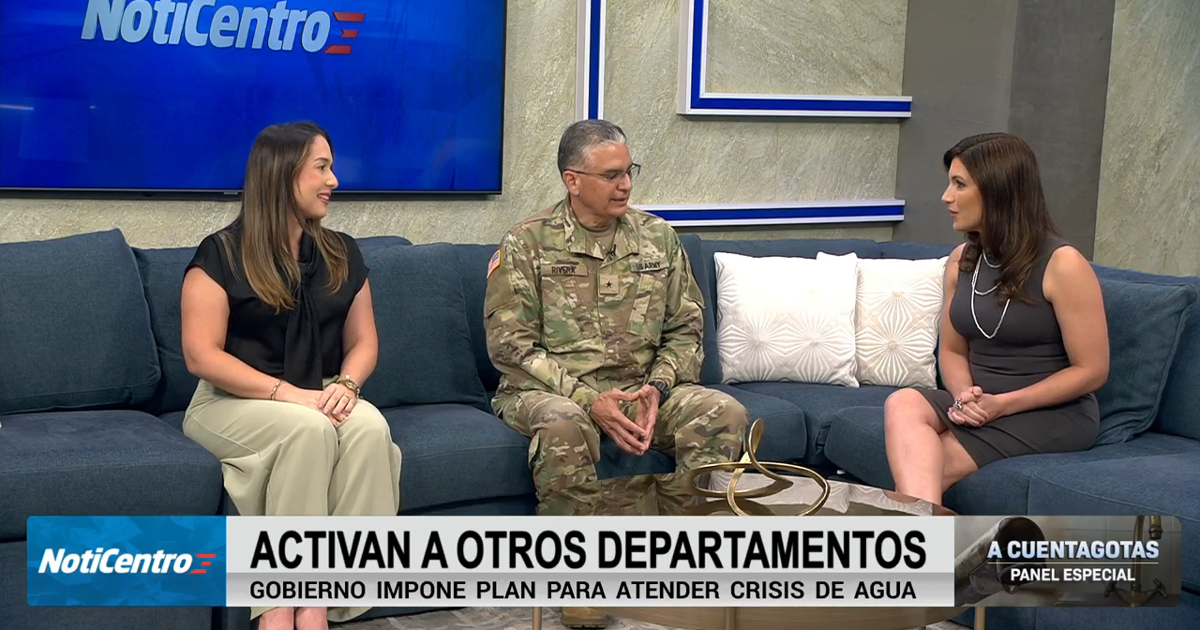 Guardia Nacional y municipios distribuyen agua en Bayamón, Guaynabo y San Juan
