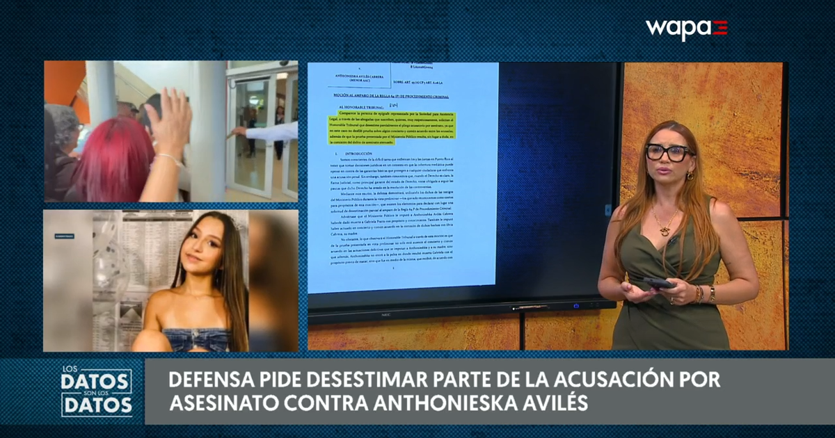 Defensa de Anthonieska Avilés busca que se desestime parte de la acusación por asesinato