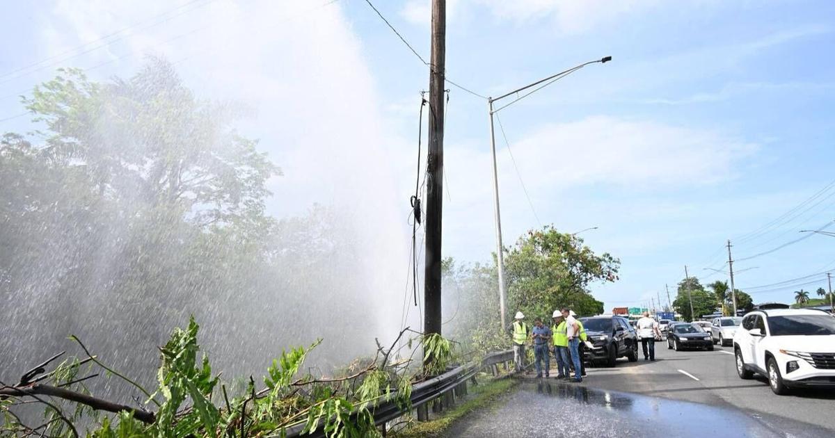 Tubo roto en la Kennedy afectará servicio de agua para miles de abonados en San Juan