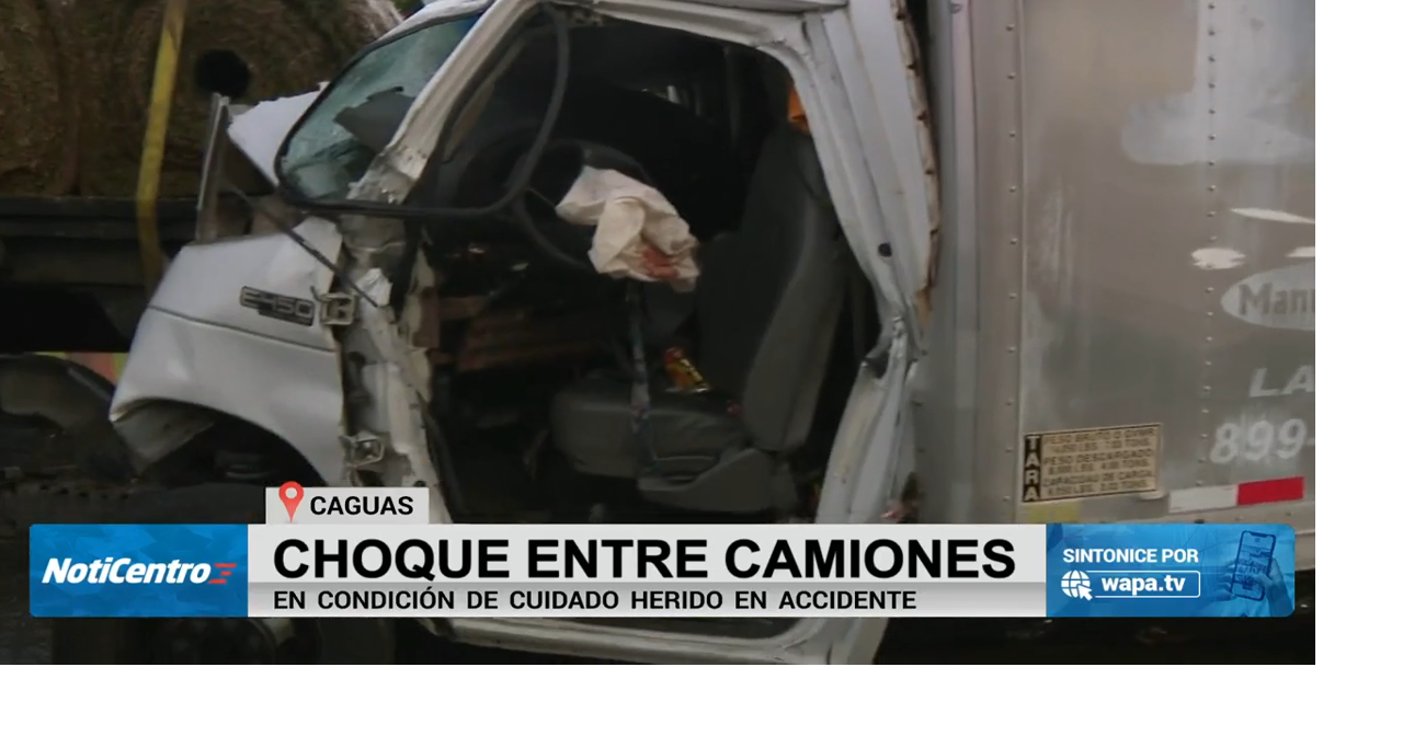 Reabren carriles tras choque entre dos camiones en el expreso 52