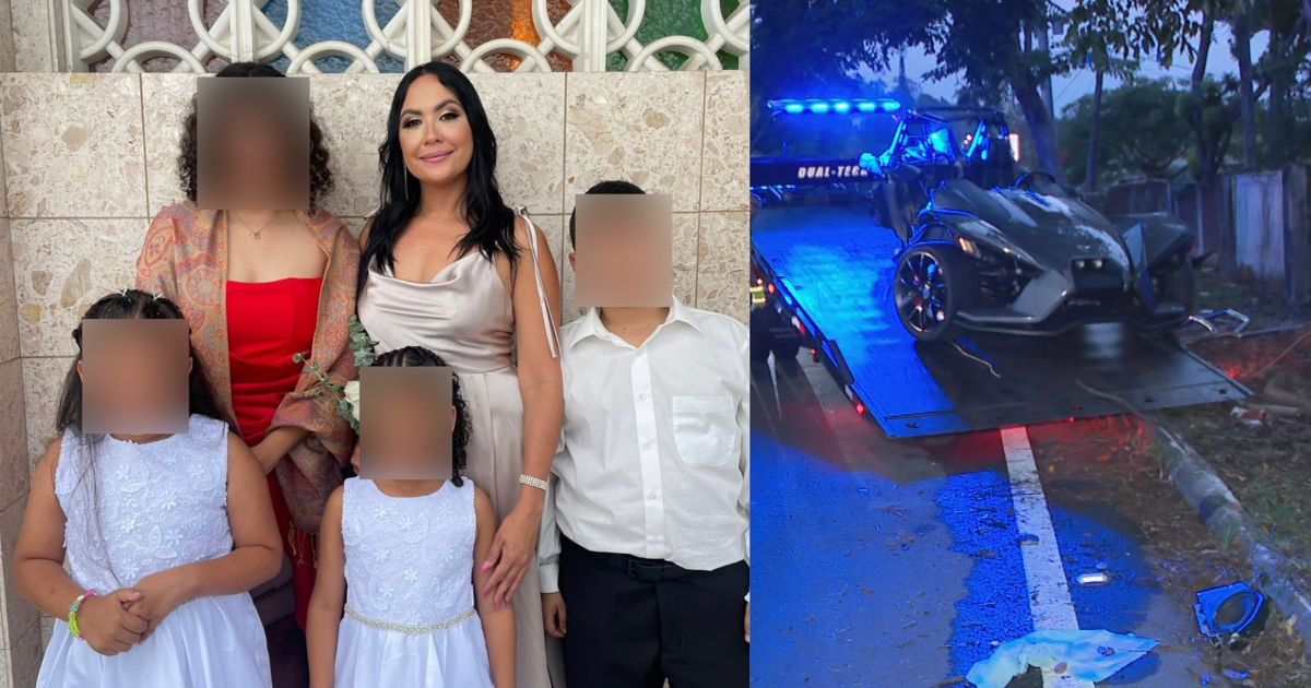Madre de cuatro hijos muere en choque de Polaris Slingshot contra árbol en Cidra