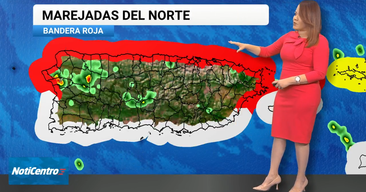 Bandera roja en playas de Puerto Rico por los próximos cinco a siete días