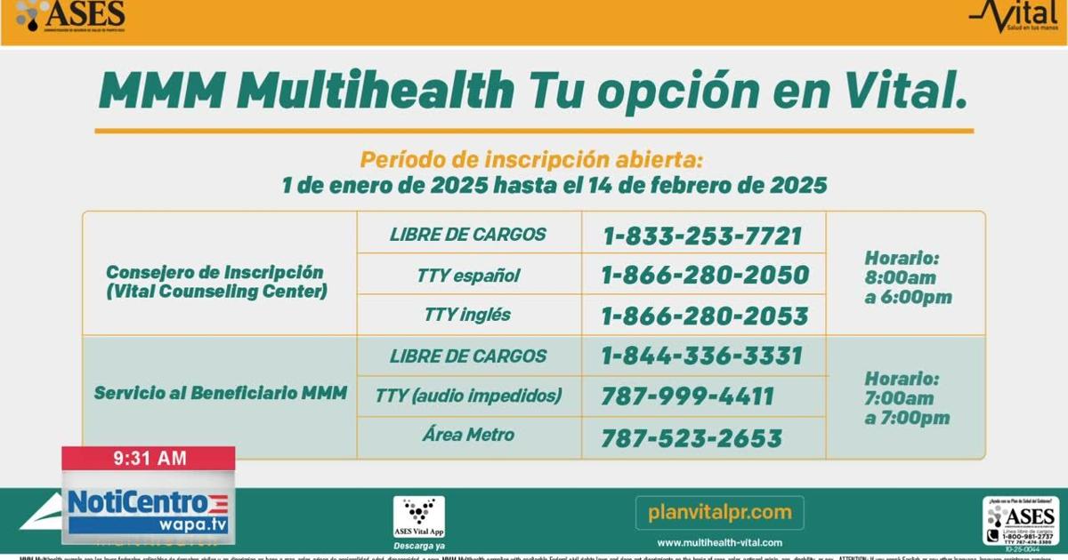 Aprovecha una multiplicidad de servicios con MMM Multi Health Salud