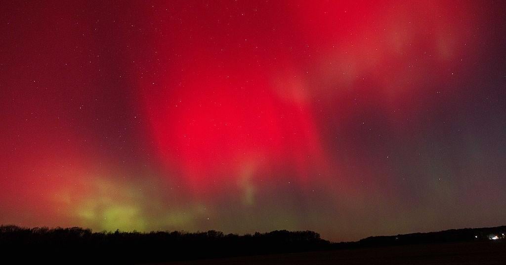 Auroras boreales se verán en el centro de EEUU por tormenta geomagnética