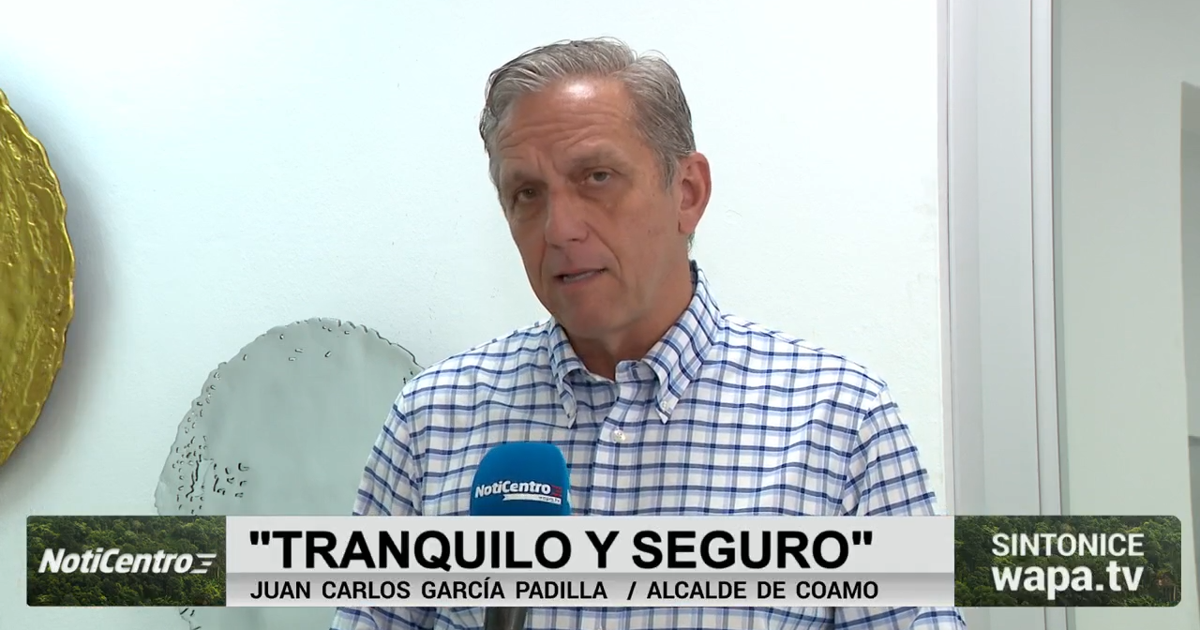 "Tranquilo y seguro" alcalde de Coamo a pesar de amenazas