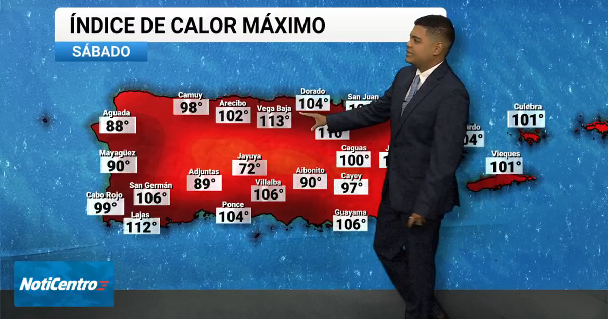 Onda tropical trae lluvia al interior y oeste de PR; agosto comienza con calor extremo