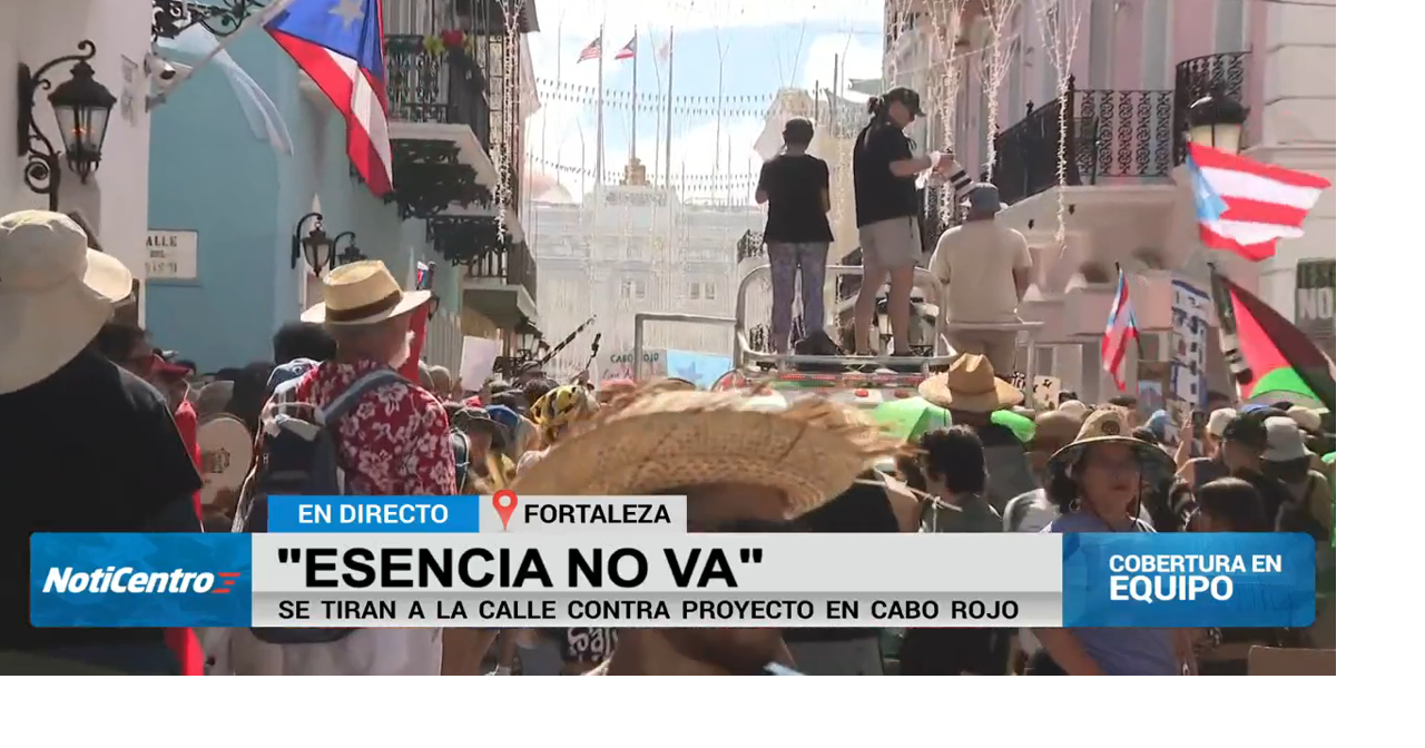 "Esencia no va": Miles de personas protestan contra proyecto en Cabo Rojo
