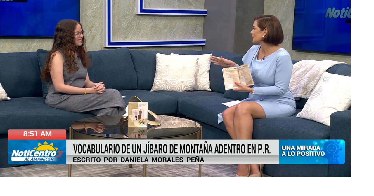 Joven escritora rescata palabras jíbaras en un libro inspirado por su abuelo