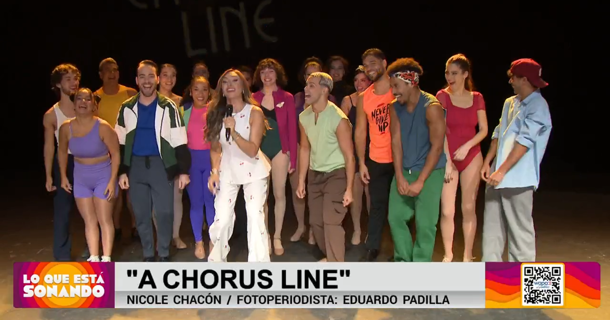 "A Chorus Line" regresa a Puerto Rico con elenco de 17 artistas locales en su 50 aniversario