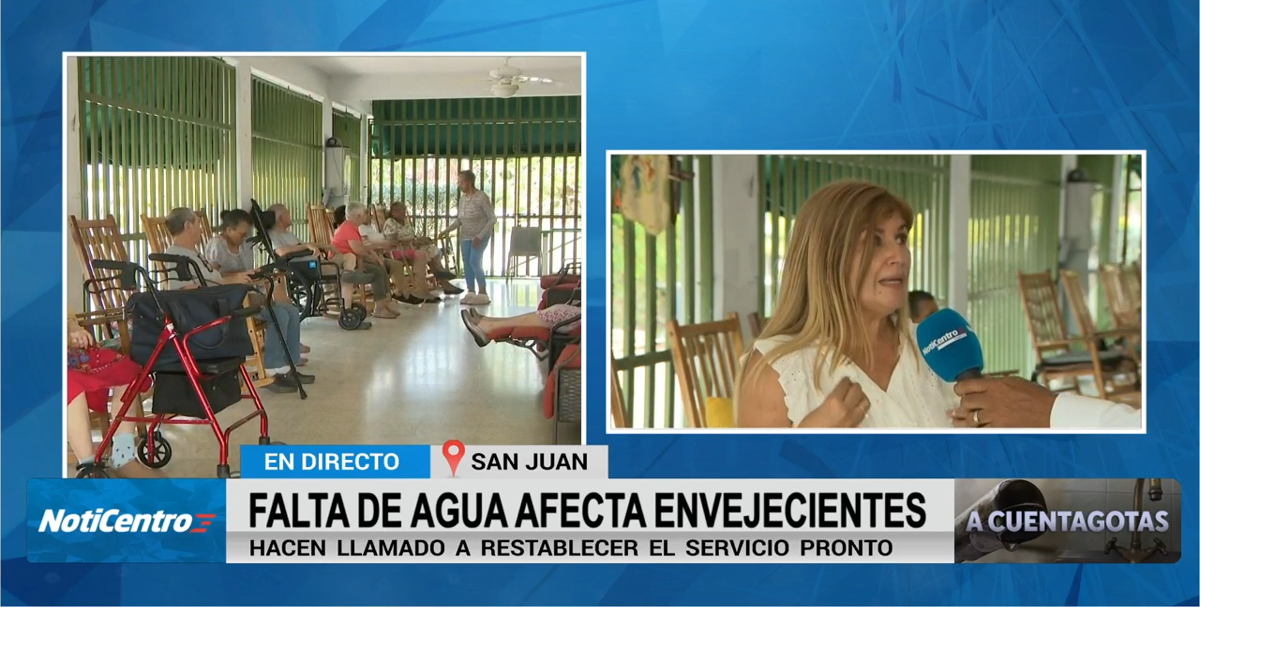 Hogar de envejecientes en Río Piedras enfrenta crisis de agua potable