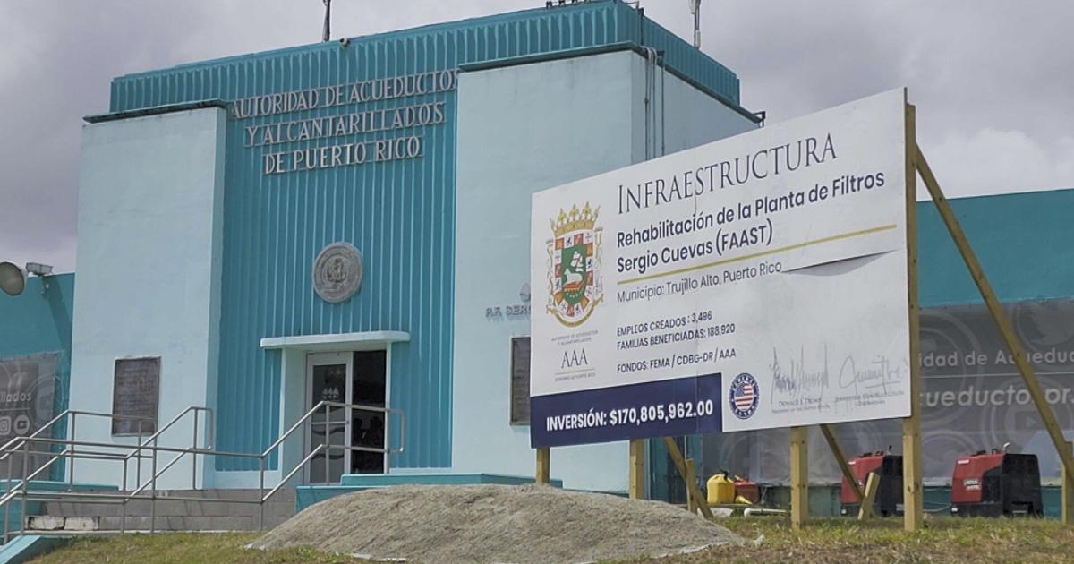 AAA culmina trabajos en Planta Sergio Cuevas e inicia restablecimiento del servicio de agua