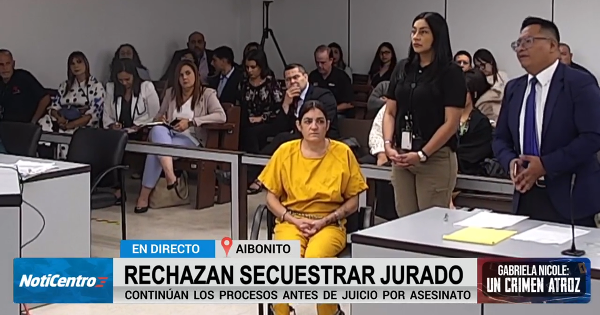 Juez rechaza secuestrar a jurado en caso contra Elvia Cabrera