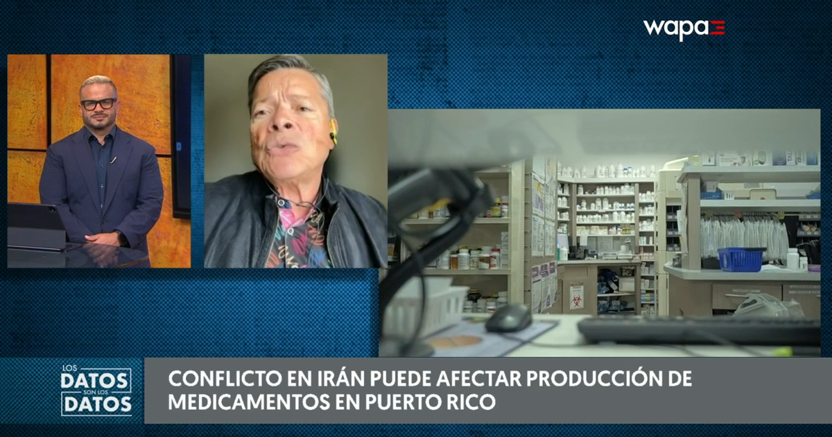 Guerra en Irán pudiera afectar producción de medicamentos en Puerto Rico