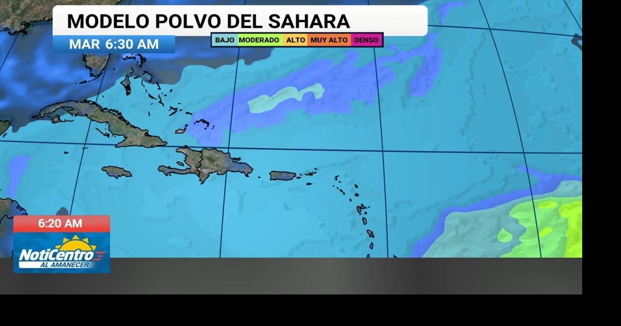 NWS prevé mañana estable pero fuertes lluvias en la tarde con riesgo de inundaciones
