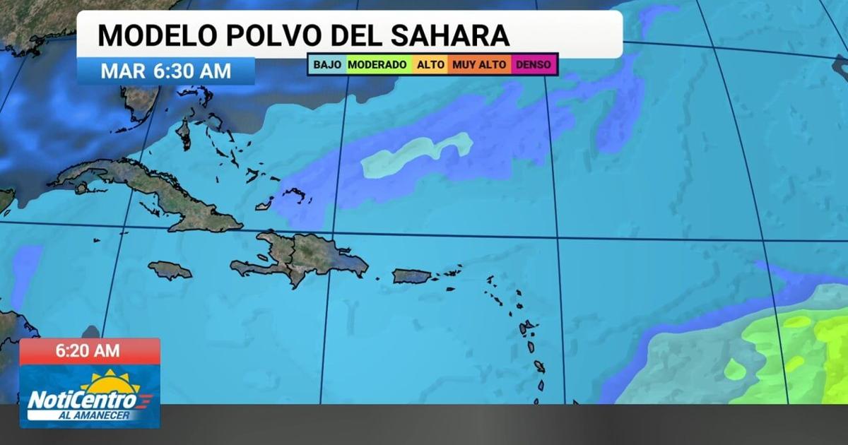 NWS prevé mañana estable pero fuertes lluvias en la tarde con riesgo de inundaciones