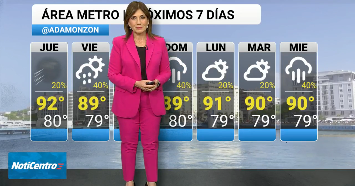 San Juan rompe récord de temperatura por segundo día consecutivo con 94°F el 29 de julio