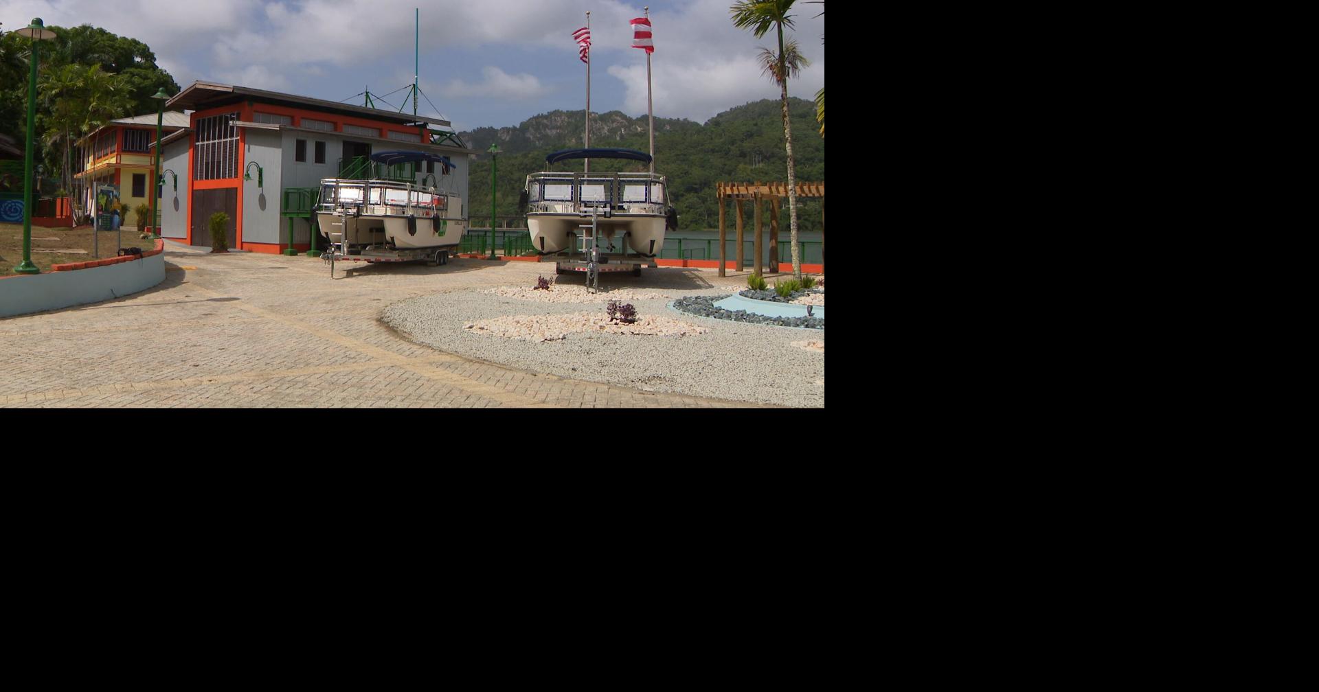 Tres nuevas lanchas llegan al lago Dos Bocas en Utuado para impulsar transporte y ecoturismo