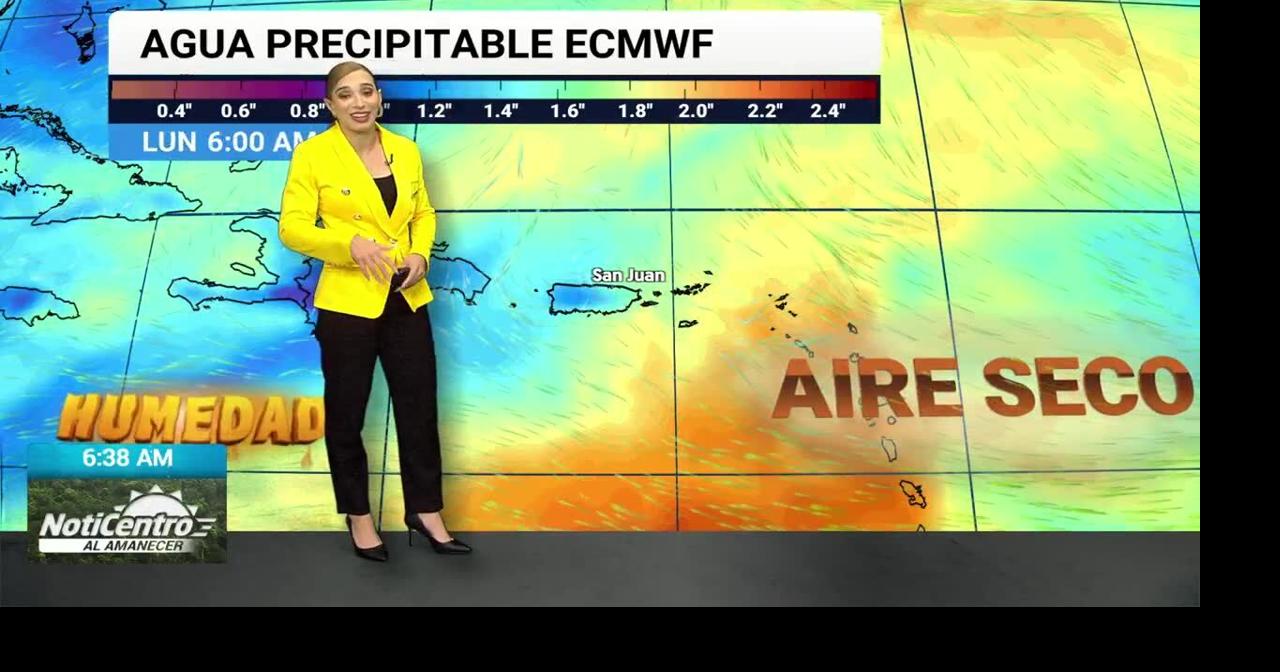 Tu Tiempo: estabilidad y aire fresco y seco para iniciar la semana