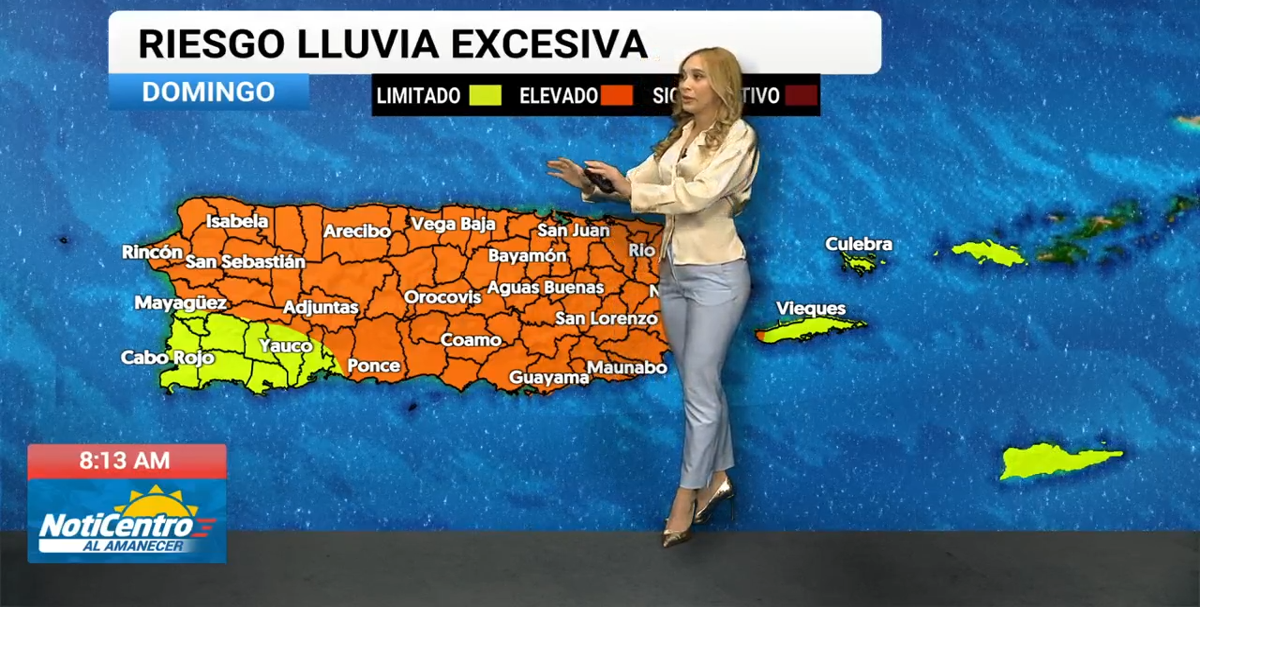 Tu Tiempo: riesgo de lluvia excesiva se mantiene elevado para el Domingo de Pascua