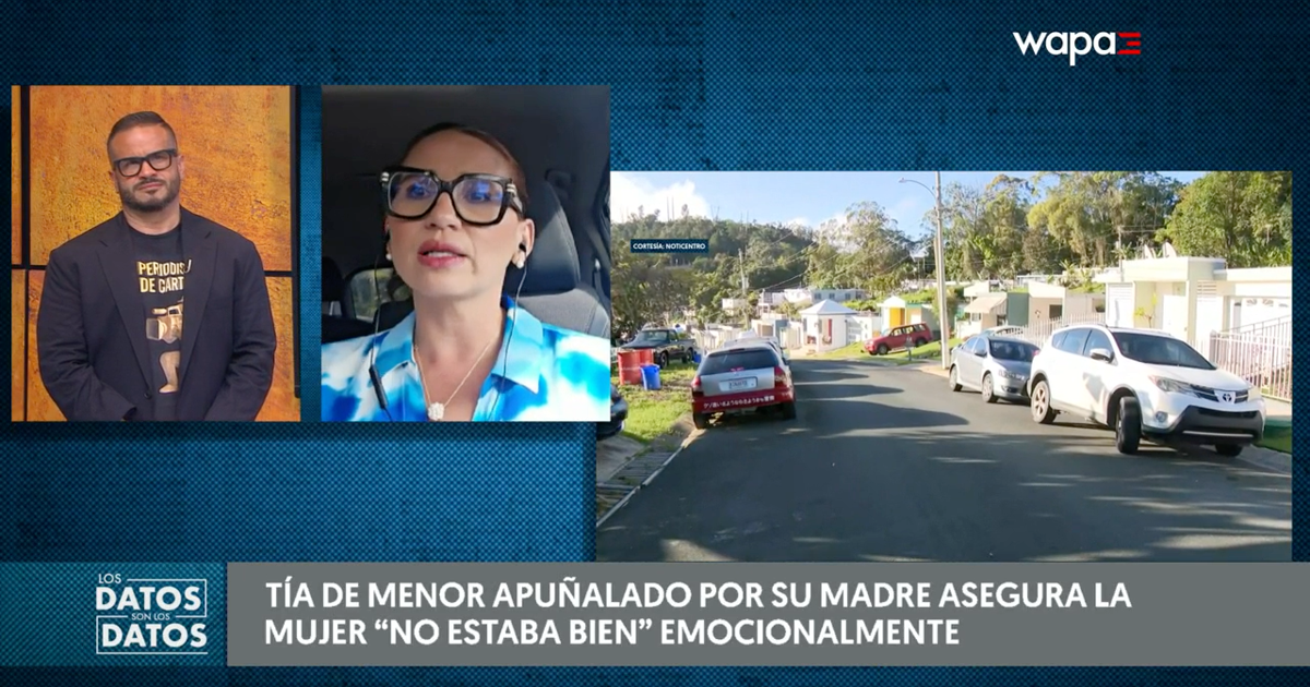 Sospechosa de apuñalar a su hijo en Barranquitas habría buscado ayuda por su estado emocional
