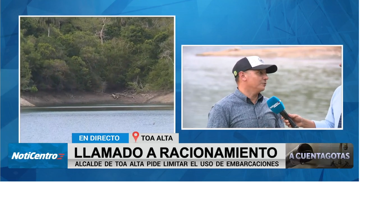 Alcalde de Toa Alta pide racionamiento preventivo para abonados del embalse La Plata
