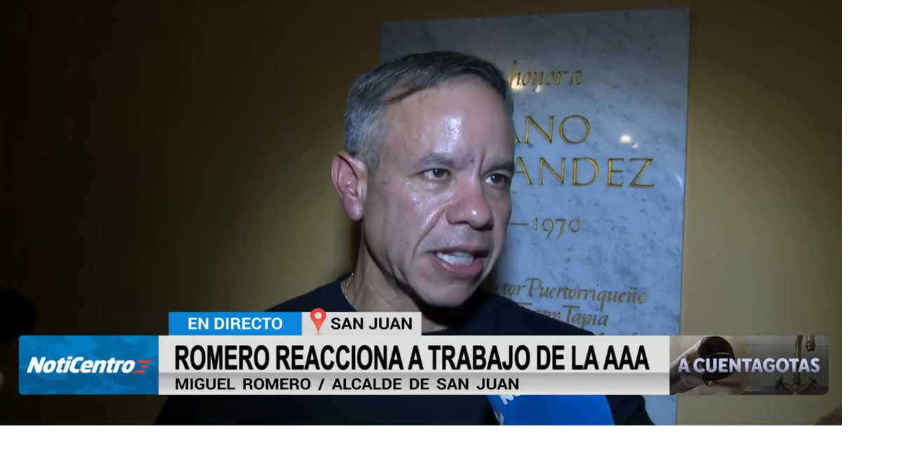 Romero dice había advertido sobre "crisis humanitaria" por infraestructura del Superacueducto