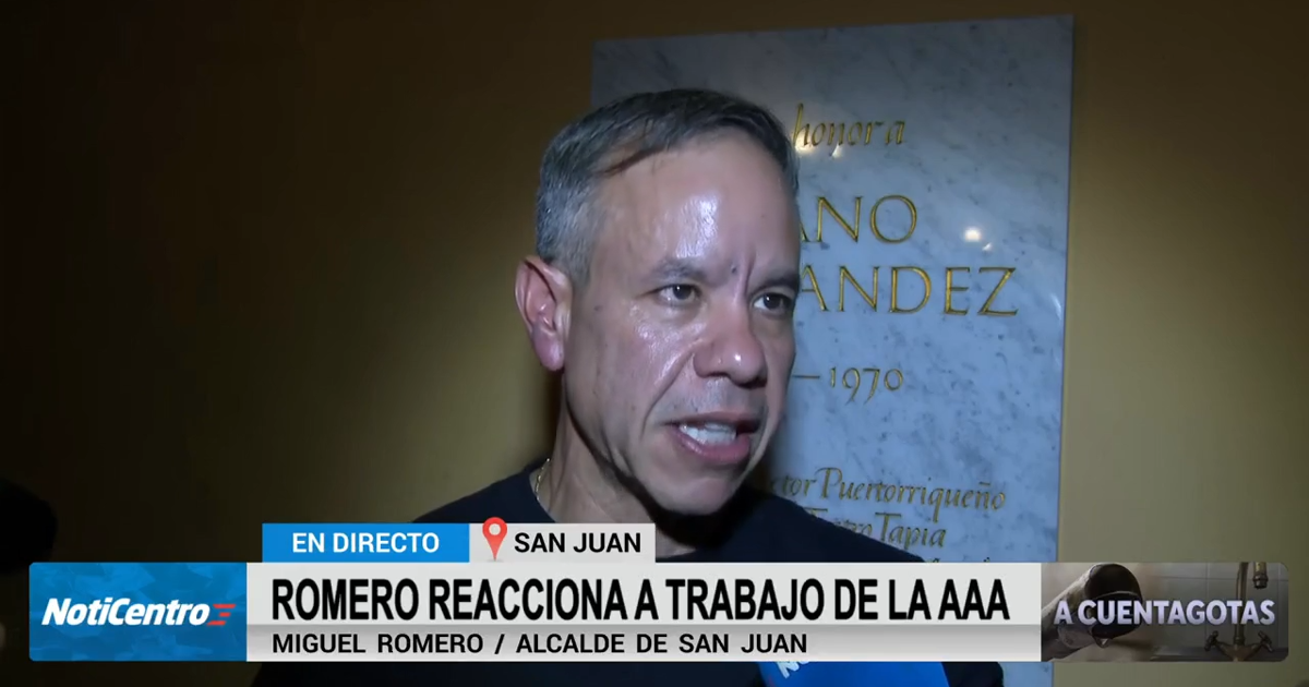 Romero dice había advertido sobre "crisis humanitaria" por infraestructura del Superacueducto