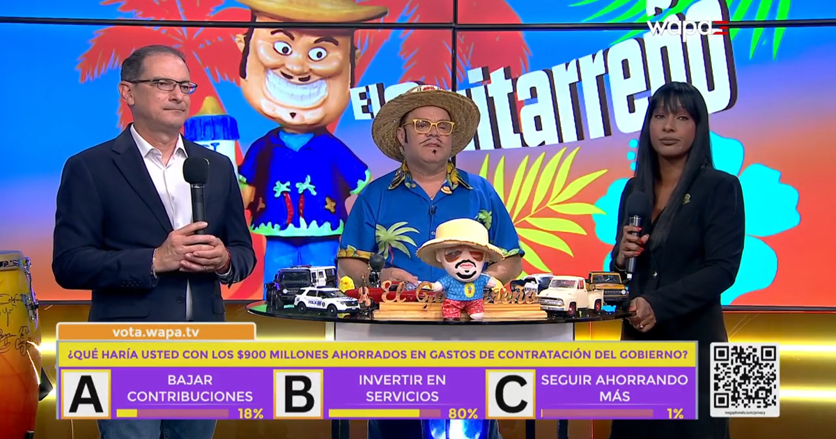 ¿Qué haría usted con los $900 millones ahorrados en gastos de contratación del gobierno?