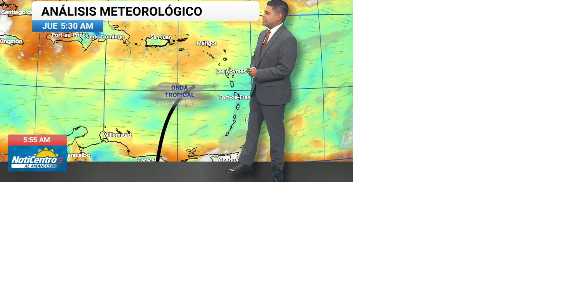 NWS pronostica posibles aguaceros fuertes e inundaciones para Puerto Rico este jueves