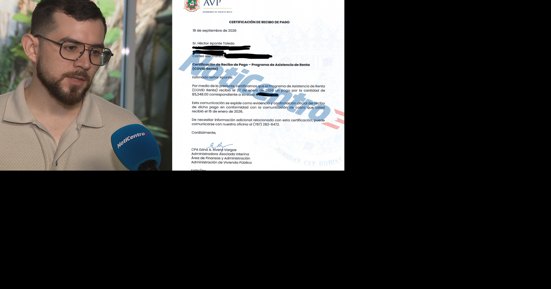Imagen del artículo de WAPA: Le cobran otra vez $5,248: Gobierno reclama devolución por ayuda de COVID que ciudadano asegura ya pagó