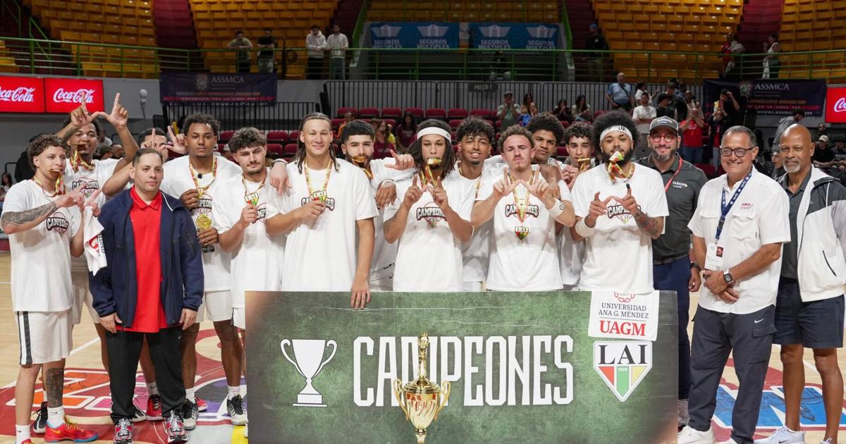 UAGM se impone y gana su primer campeonato en el baloncesto de la LAI