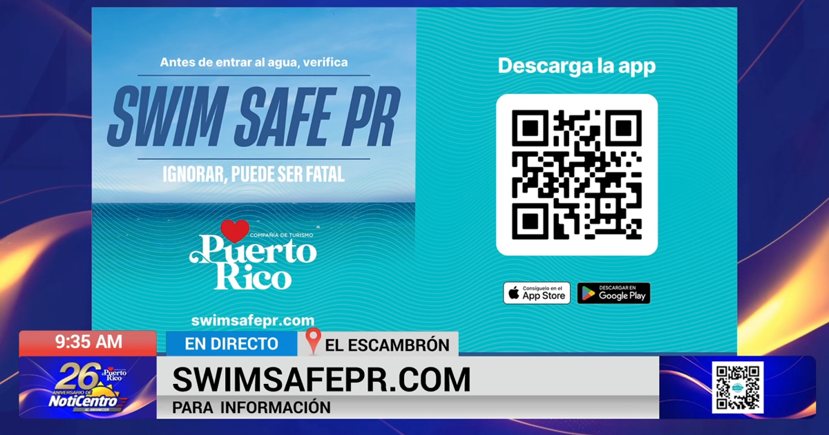 Turismo lanza segunda fase de SwimSafe PR con más tecnología e información en tiempo real