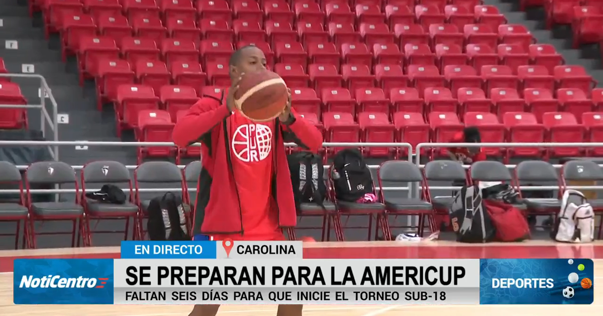 Selección Nacional de baloncesto U18 se prepara para la Americup