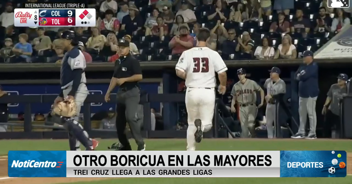 Histórico: Trei Cruz debuta con Detroit y es la tercera generación de su familia en las Mayores