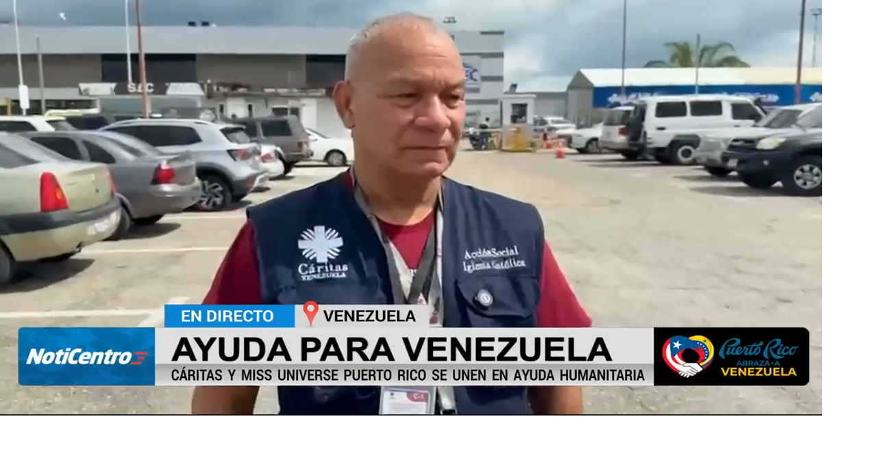 Venezolanos agradecen ayuda humanitaria enviada desde Puerto Rico tras terremotos