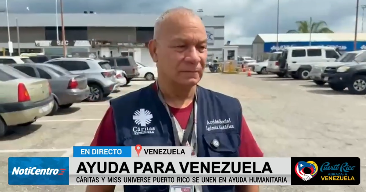 Venezolanos agradecen ayuda humanitaria enviada desde Puerto Rico tras terremotos