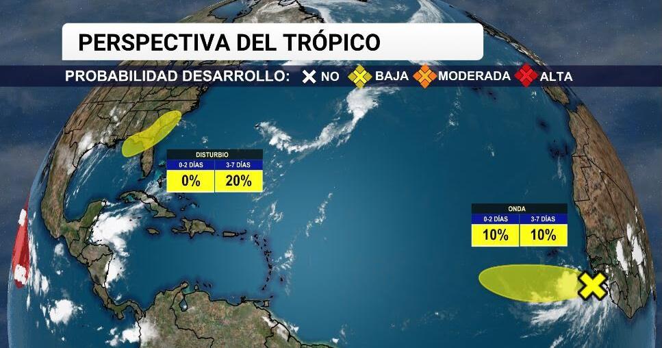 CNH identifica dos áreas de sospecha ciclónica en el Golfo de México y Cabo Verde