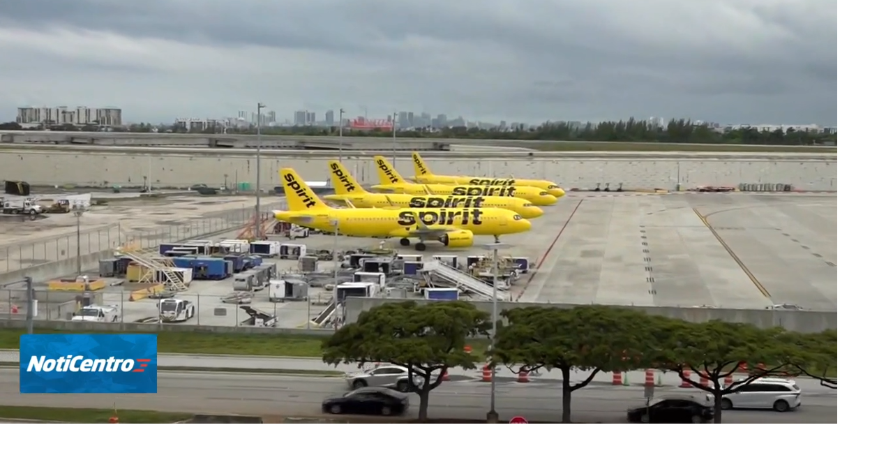Miles varados y otros desempleados tras cierre de Spirit Airlines