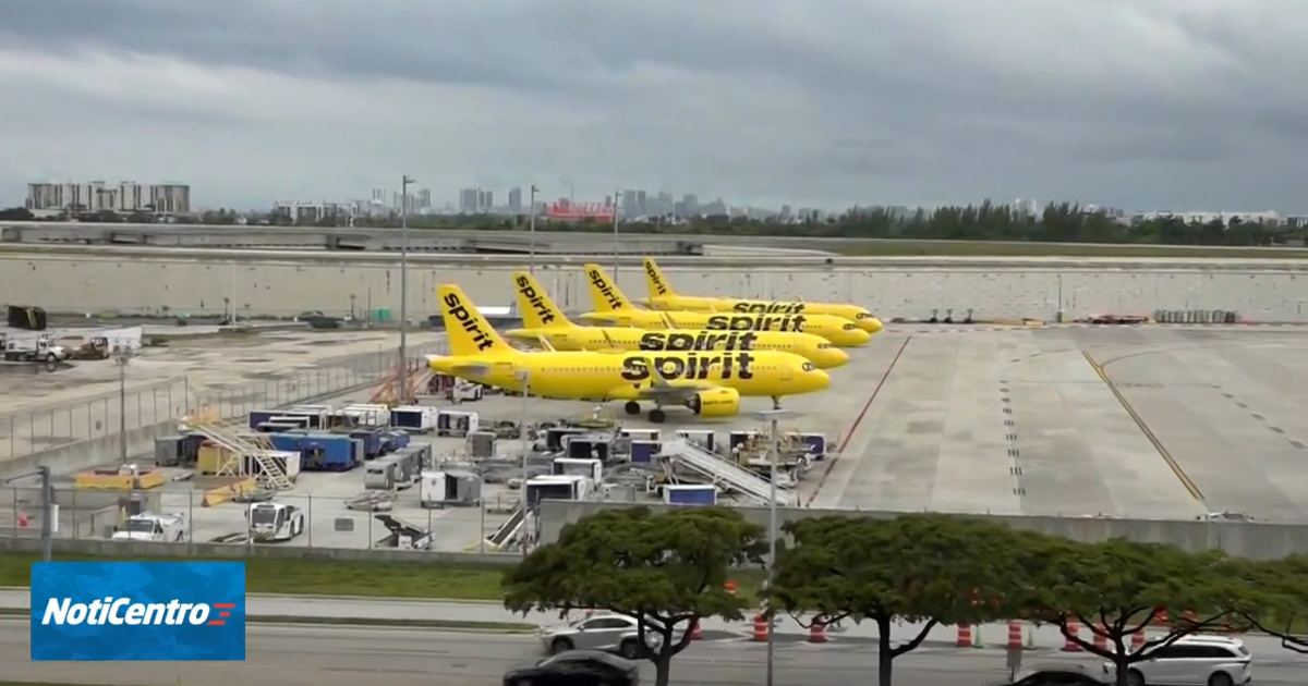 Miles varados y otros desempleados tras cierre de Spirit Airlines