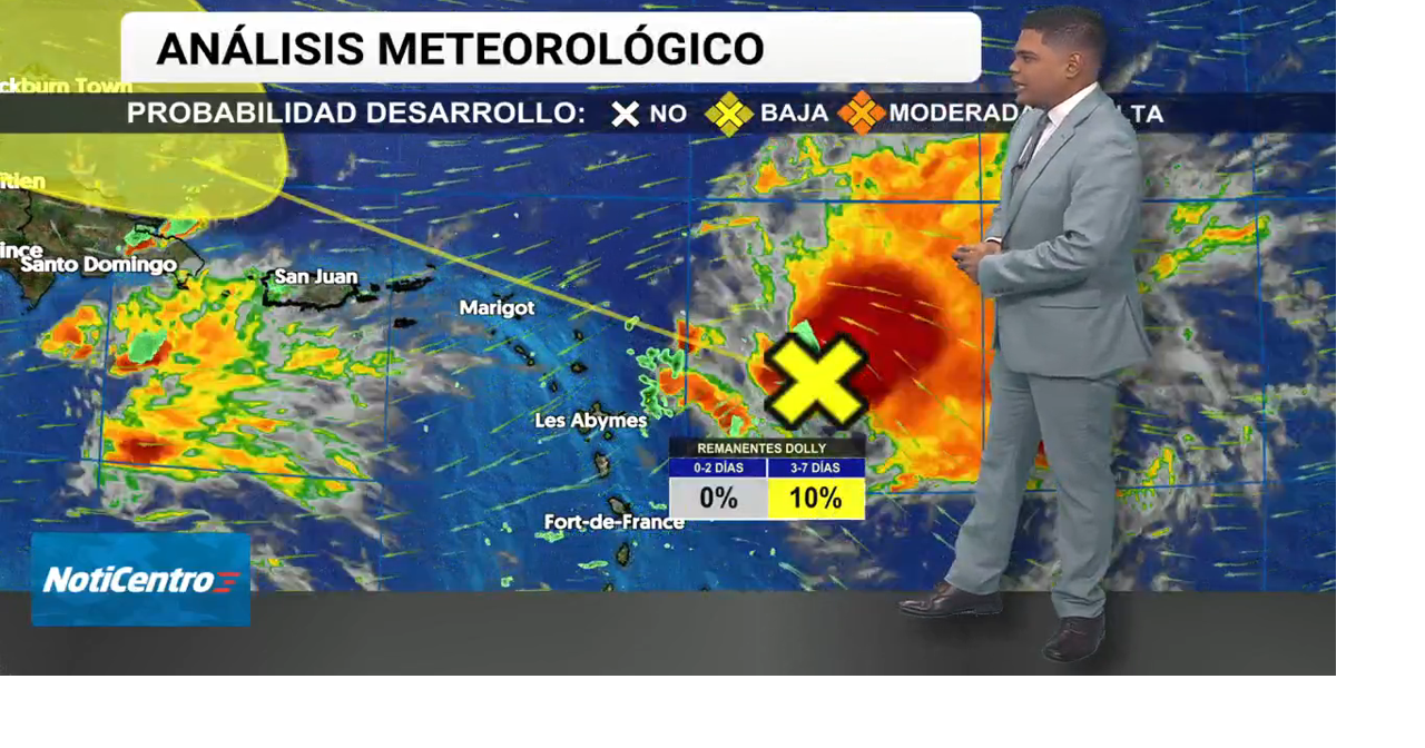 Onda tropical Dolly se aproxima a Puerto Rico con lluvias y alivio a la sequía