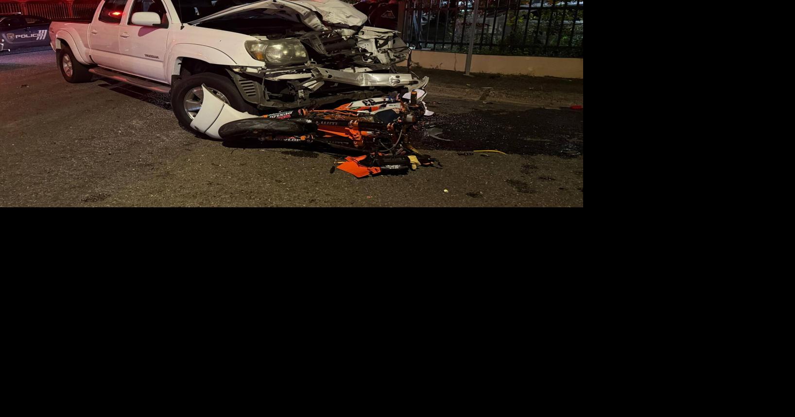 Policía: motorista en condición de cuidado tras conductor impactarlo en Añasco