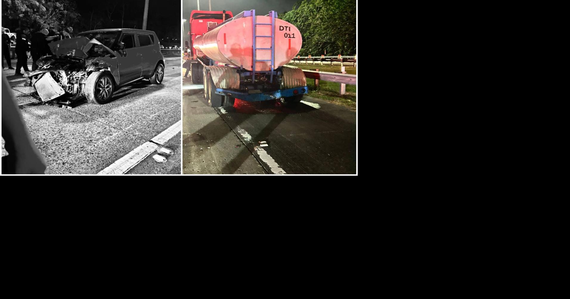 Soraya Carolina Rodríguez muere al chocar su Kia Soul contra cisterna en el expreso PR-52