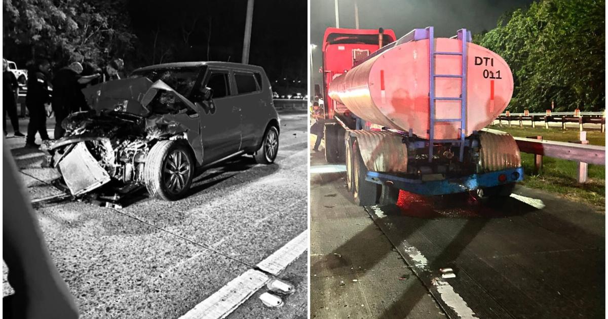 Soraya Carolina Rodríguez muere al chocar su Kia Soul contra cisterna en el expreso PR-52
